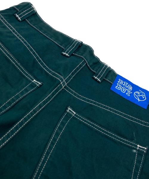 BIGBOY（ビッグボーイ）BIGBOY (ビッグボーイ) カラーデニムバギーパンツ グリーン サイズ:Mの古着・服飾アイテム