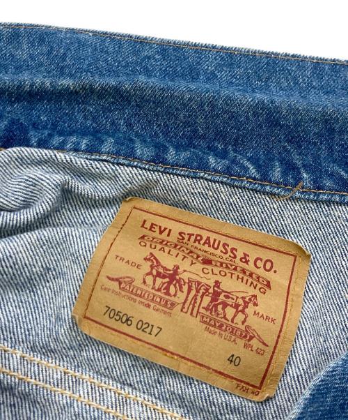 LEVI'S（リーバイス）LEVI'S (リーバイス) 90s 70506-0217 デニムジャケット インディゴ サイズ:40の古着・服飾アイテム