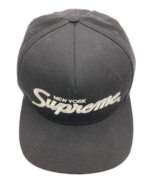 SUPREME（シュプリーム）Supreme (シュプリーム) Classic Team 5-Panel Cap ブラックの古着・服飾アイテム