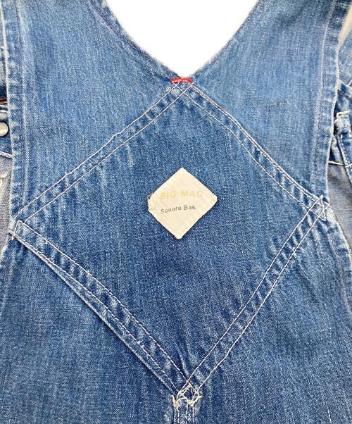 big mac（ビッグマック）big mac (ビッグマック) 70s デニムオーバーオール インディゴ サイズ:‐の古着・服飾アイテム