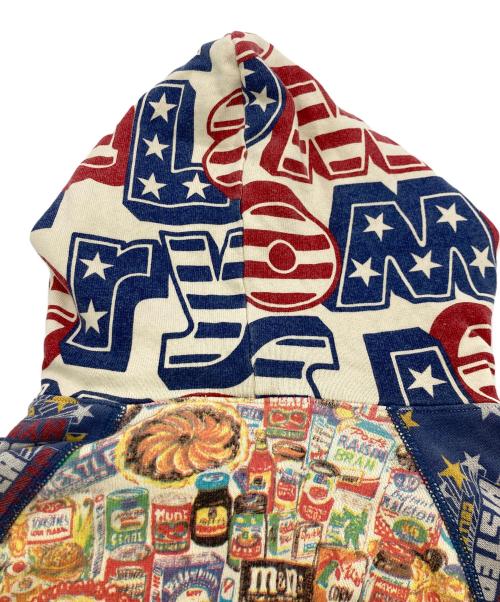 Hysteric Glamour（ヒステリックグラマー）Hysteric Glamour (ヒステリックグラマー) マルチデザインジップパーカー マルチカラー サイズ:SIZE Freeの古着・服飾アイテム