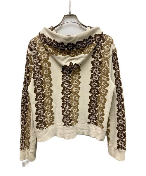 Hysteric Glamour（ヒステリックグラマー）Hysteric Glamour (ヒステリックグラマー) ハワイアンジップパーカー ベージュ サイズ:	SIZE Freeの古着・服飾アイテム