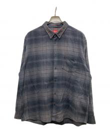 SUPREME（シュプリーム）の古着「Shadow Plaid Flannel Shirt」｜ブラック
