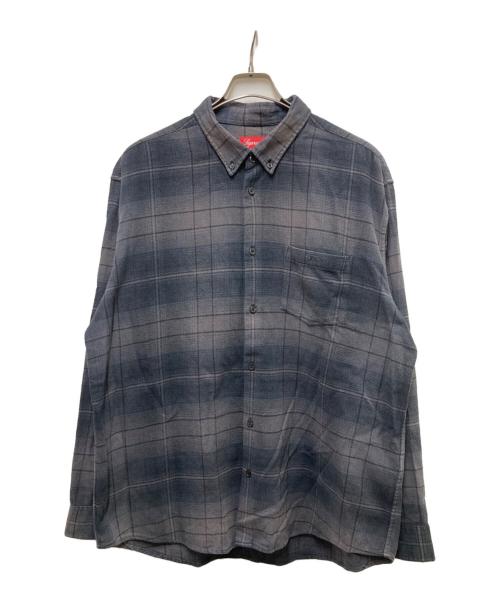 SUPREME（シュプリーム）Supreme (シュプリーム) Shadow Plaid Flannel Shirt ブラック サイズ:Lの古着・服飾アイテム