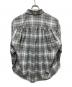 AiE (エーアイイー) オープンカラーチェックシャツ グレー サイズ:SIZE M：8000円