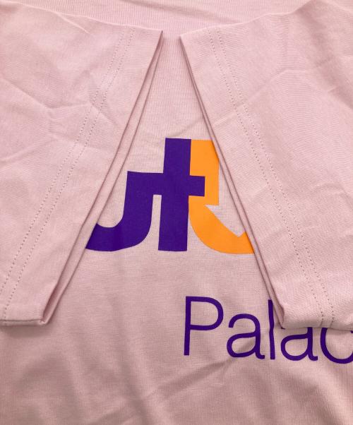 PALACE（パレス）PALACE (パレス) SHUT UP T-SHIRT ピンク サイズ:SIZE Lの古着・服飾アイテム