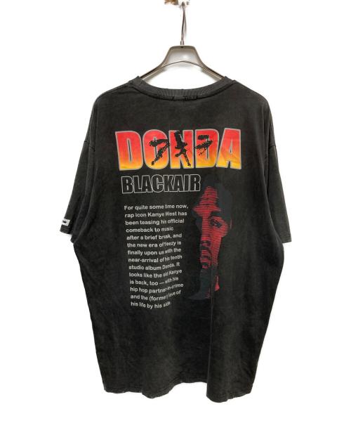 blackair（ブラックエアー）BLACKAIR (ブラックエアー) アニメグラフィックtシャツ ブラック サイズ:XLの古着・服飾アイテム