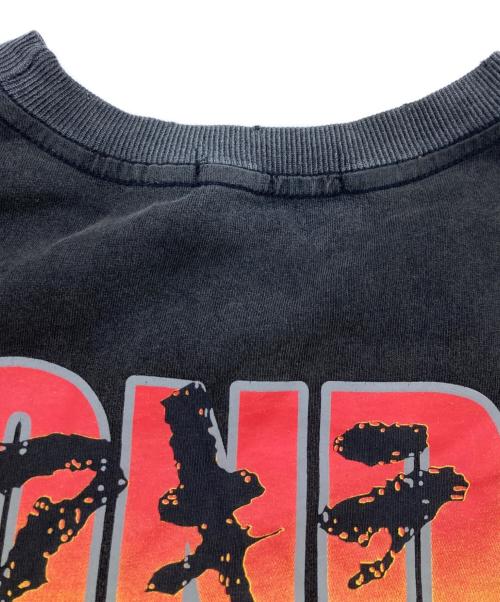 blackair（ブラックエアー）BLACKAIR (ブラックエアー) アニメグラフィックtシャツ ブラック サイズ:XLの古着・服飾アイテム