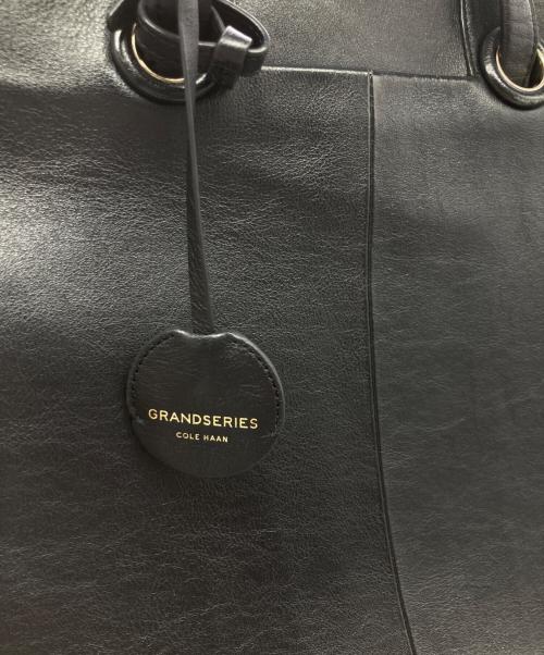 COLE HAAN（コールハーン）COLE HAAN (コールハーン) グランド アンビション エブリデイ 2way トートバッグ ブラック サイズ:不明（実寸サイズ参照）の古着・服飾アイテム