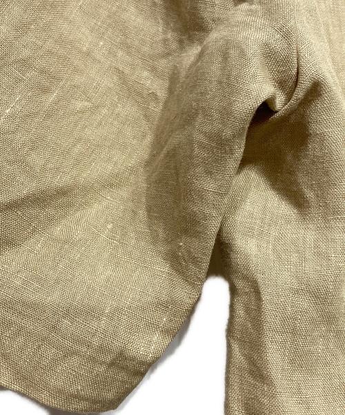 LESSAGE（レサージュ）LESSAGE (レサージュ) リネンキャンバスフレアジャケット ベージュ サイズ:FREEの古着・服飾アイテム