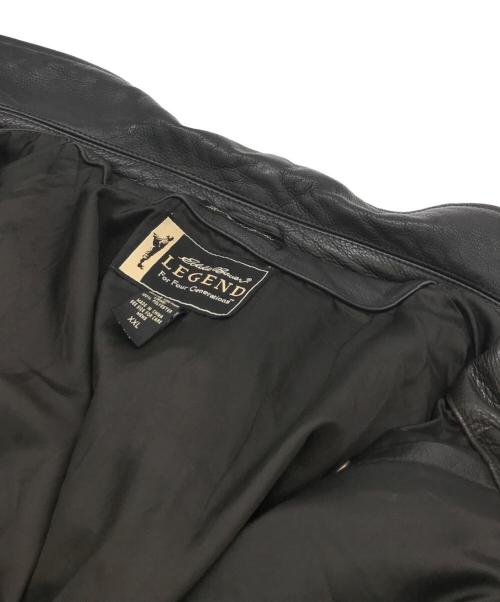 Eddie Bauer LEGEND（エディーバウアー・レジェンド）Eddie Bauer LEGEND (エディーバウアー・レジェンド) Journeyman JACKETレザージャケット ブラウン サイズ:XXLの古着・服飾アイテム