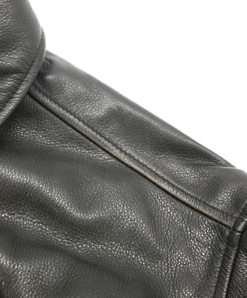 Eddie Bauer LEGEND（エディーバウアー・レジェンド）Eddie Bauer LEGEND (エディーバウアー・レジェンド) Journeyman JACKETレザージャケット ブラウン サイズ:XXLの古着・服飾アイテム