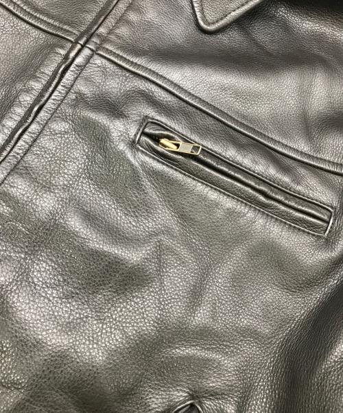 Eddie Bauer LEGEND（エディーバウアー・レジェンド）Eddie Bauer LEGEND (エディーバウアー・レジェンド) Journeyman JACKETレザージャケット ブラウン サイズ:XXLの古着・服飾アイテム