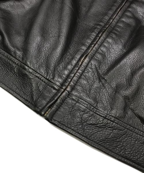 Eddie Bauer LEGEND（エディーバウアー・レジェンド）Eddie Bauer LEGEND (エディーバウアー・レジェンド) Journeyman JACKETレザージャケット ブラウン サイズ:XXLの古着・服飾アイテム