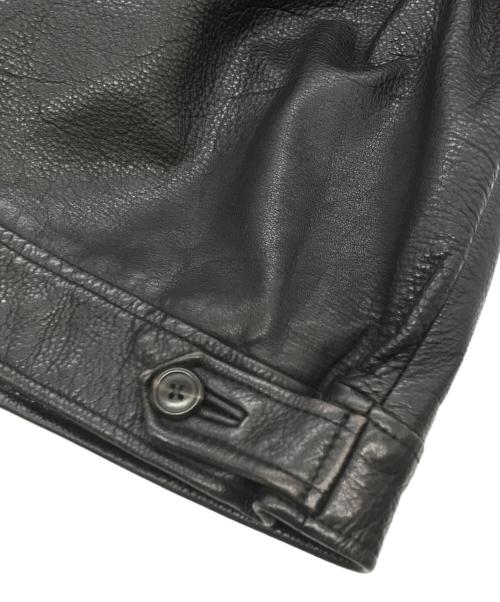 Eddie Bauer LEGEND（エディーバウアー・レジェンド）Eddie Bauer LEGEND (エディーバウアー・レジェンド) Journeyman JACKETレザージャケット ブラウン サイズ:XXLの古着・服飾アイテム