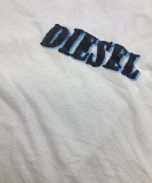 DIESEL（ディーゼル）DIESEL (ディーゼル) T-BOXT-Q19 ホワイト サイズ:XSの古着・服飾アイテム