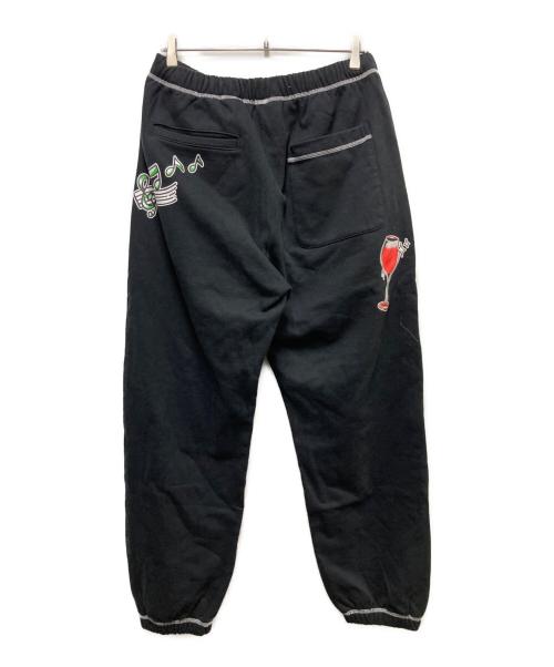 X-LARGE（エクストララージ）X-LARGE (エクストララージ) GOOD TIME SWEATPANTS ブラック サイズ:Lの古着・服飾アイテム