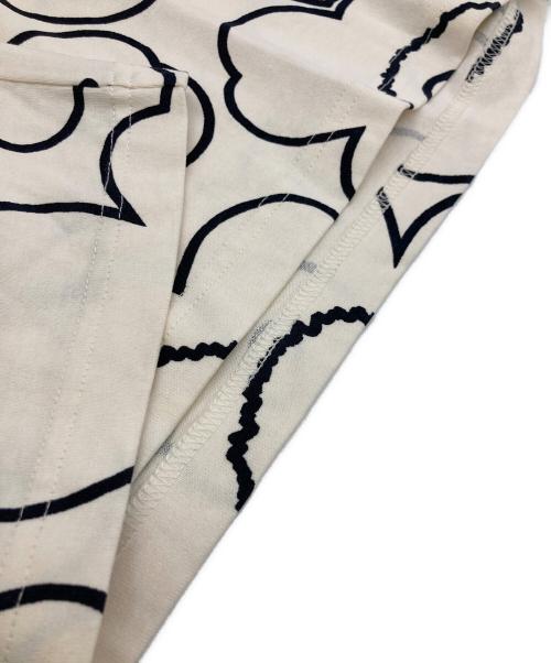 marimekko（マリメッコ）marimekko (マリメッコ) Pieni Piirto Unikko 2 / Biitti t-shirt ベージュ サイズ:Sの古着・服飾アイテム