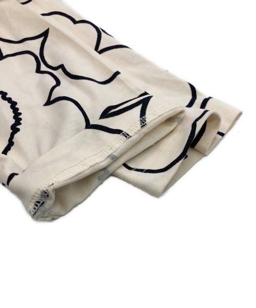 marimekko（マリメッコ）marimekko (マリメッコ) Pieni Piirto Unikko 2 / Biitti t-shirt ベージュ サイズ:Sの古着・服飾アイテム