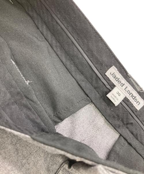 Jaded London（ジェイデッドロンドン）Jaded London (ジェイデッドロンドン) スラックス グレー サイズ:W30の古着・服飾アイテム