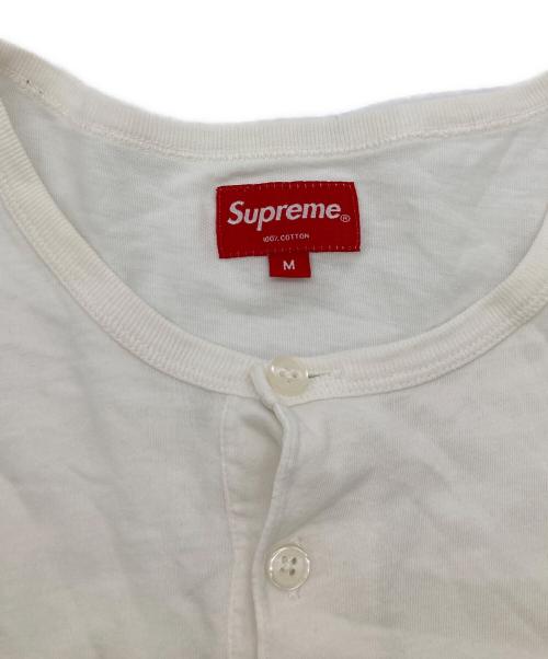 SUPREME（シュプリーム）Supreme (シュプリーム) PINK PANTHER (ピンクパンサー) ヘンリーネックカットソー ネイビー サイズ:Mの古着・服飾アイテム