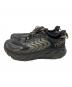 HOKAONEONE (ホカオネオネ) CLIFTON SATISFYRUNNING ローカットスニーカー ブラック×グレー サイズ:	SIZE US8.5（26.5cm）：6000円