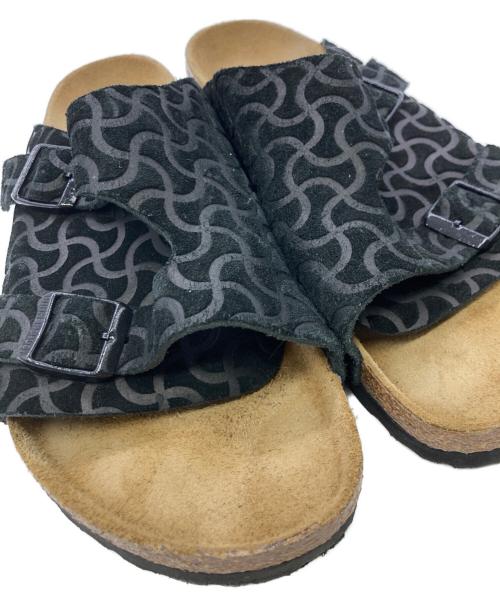 BEAMS（ビームス）BEAMS (ビームス) BIRKENSTOCK (ビルケンシュトック) Zurich BONE PATTERN ブラック サイズ:26.5cmの古着・服飾アイテム