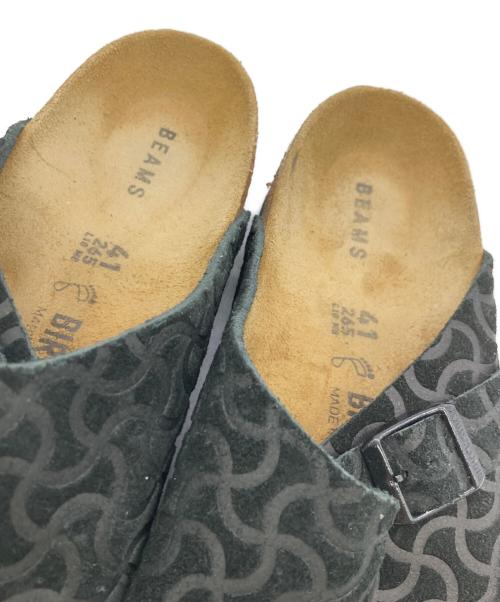 BEAMS（ビームス）BEAMS (ビームス) BIRKENSTOCK (ビルケンシュトック) Zurich BONE PATTERN ブラック サイズ:26.5cmの古着・服飾アイテム
