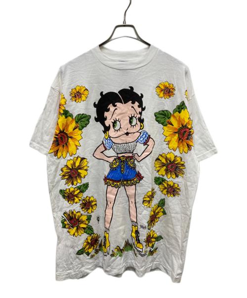 TULTEX（タルテックス）TULTEX (タルテックス) キャラクタープリントTシャツ ホワイト サイズ:	SIZE XLの古着・服飾アイテム