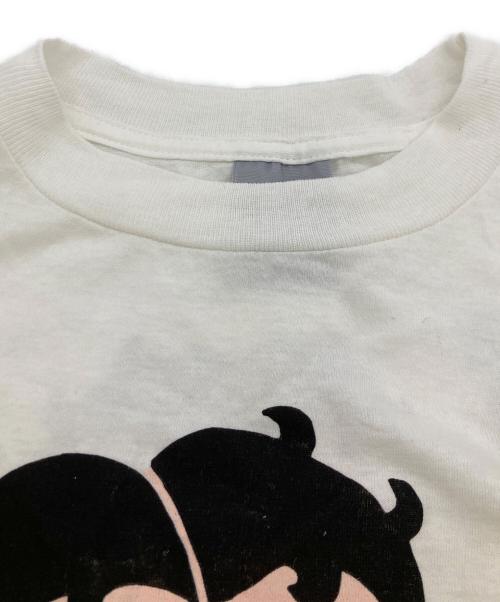 TULTEX（タルテックス）TULTEX (タルテックス) キャラクタープリントTシャツ ホワイト サイズ:	SIZE XLの古着・服飾アイテム