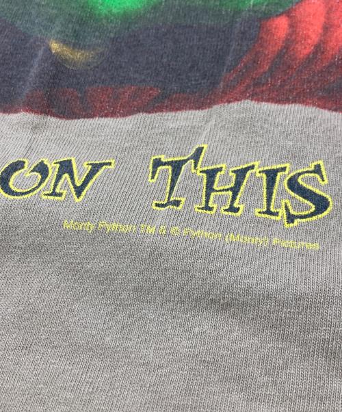 ALSTYLE APPAREL & ACTIVEWEAR（アレスタイルアパレル＆アクティブウェア）ALSTYLE APPAREL & ACTIVEWEAR (アレスタイルアパレル＆アクティブウェア) Monty python コメディグループTシャツ ブラウン サイズ:Ｍの古着・服飾アイテム