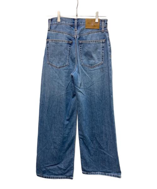 Calvin Klein（カルバンクライン）Calvin Klein (カルバンクライン) ワイドデニムパンツ インディゴ サイズ:	SIZE 25の古着・服飾アイテム