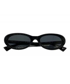 中古・古着通販】PRADA (プラダ) リムレスサングラス ネイビー×クリア