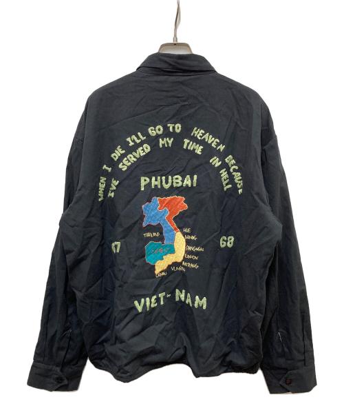USED（ユーズド）USED (ユーズド) ベトジャン ブラック サイズ:Lの古着・服飾アイテム