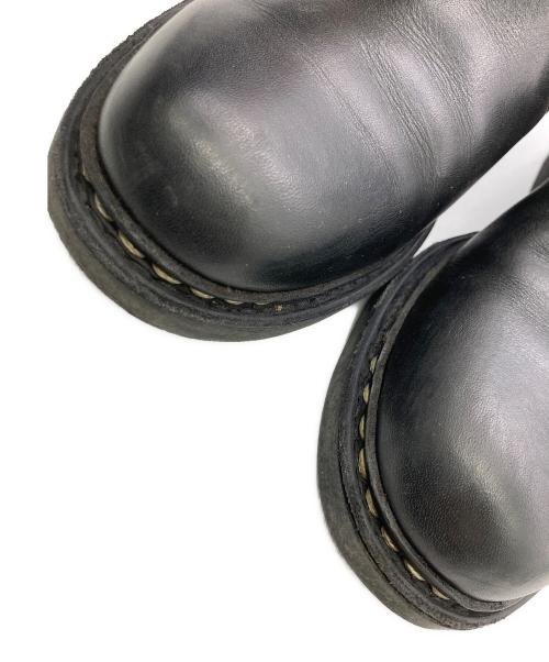 PARABOOT（パラブーツ）PARABOOT (パラブーツ) PHOTON サイドゴアスリッポンシューズ ブラック サイズ:7の古着・服飾アイテム