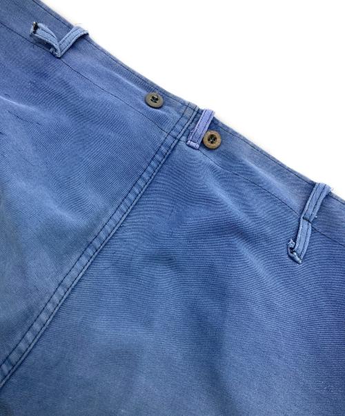 HJ（エイチジェイ）HJ (エイチジェイ) モールスキンワークパンツ ブルー サイズ:56の古着・服飾アイテム