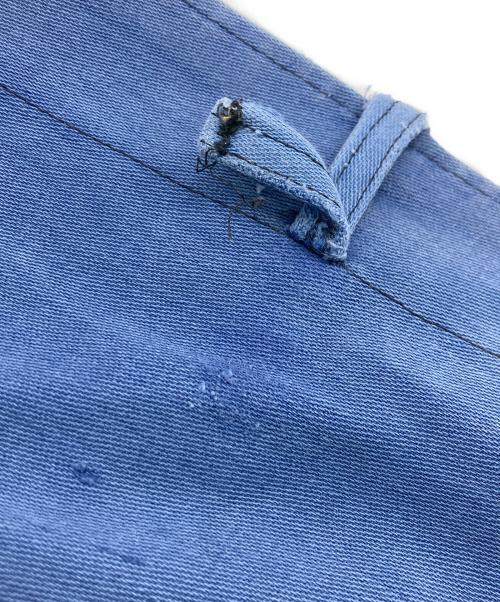 HJ（エイチジェイ）HJ (エイチジェイ) モールスキンワークパンツ ブルー サイズ:56の古着・服飾アイテム