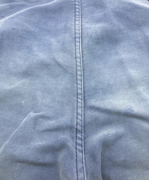 HJ（エイチジェイ）HJ (エイチジェイ) モールスキンワークパンツ ブルー サイズ:56の古着・服飾アイテム