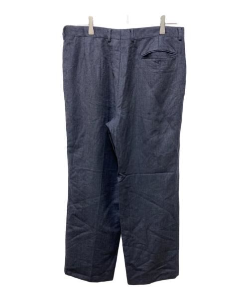 GIVENCHY（ジバンシィ）GIVENCHY (ジバンシィ) ツータックスラックス ネイビー サイズ:50の古着・服飾アイテム