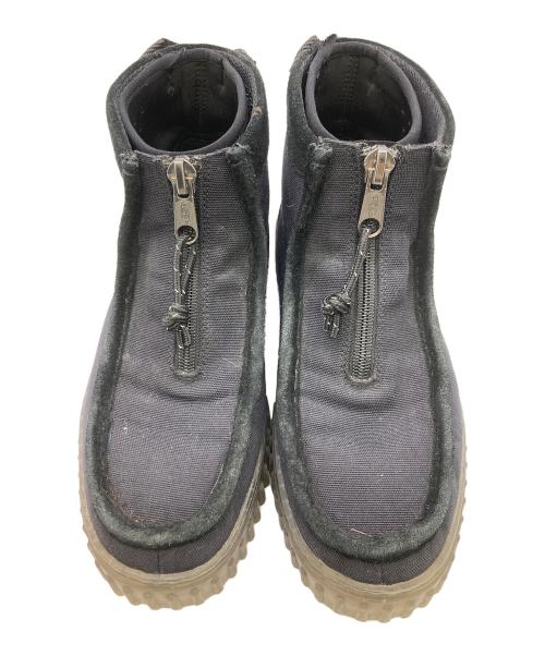 CLARKS（クラークス）CLARKS (クラークス) EASTPAK (イーストパック) TORHILL ZIP ブラック サイズ:	SIZE UK6　（24.5-25cm）の古着・服飾アイテム