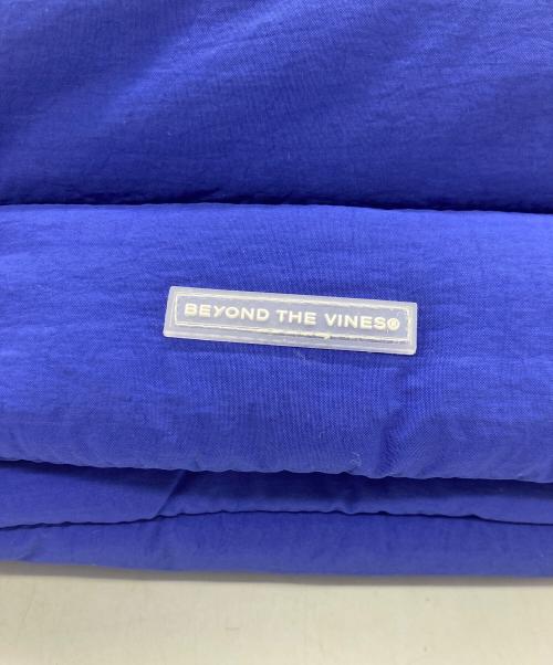 BEYOND THE VINES（ビヨンド ザ バインズ）BEYOND THE VINES (ビヨンド ザ バインズ) Poofy Bag ブルーの古着・服飾アイテム