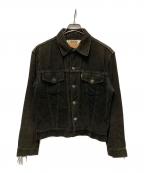 LEVI'Sリーバイス）の古着「60-70s SLIM FIT JACKETS コーデュロイトラッカージャケット」｜ブラック