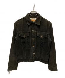 LEVI'S（リーバイス）の古着「60-70s SLIM FIT JACKETS コーデュロイトラッカージャケット」｜ブラック