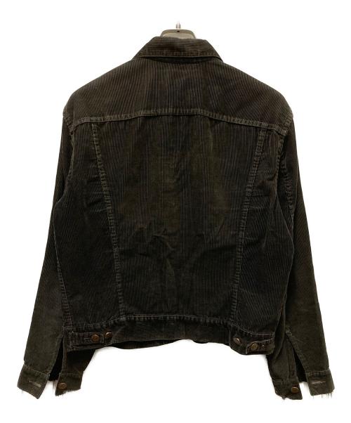 LEVI'S（リーバイス）LEVI'S (リーバイス) 60-70s SLIM FIT JACKETS コーデュロイトラッカージャケット ブラック サイズ:不明の古着・服飾アイテム