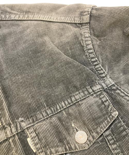 LEVI'S（リーバイス）LEVI'S (リーバイス) 60-70s SLIM FIT JACKETS コーデュロイトラッカージャケット ブラック サイズ:不明の古着・服飾アイテム