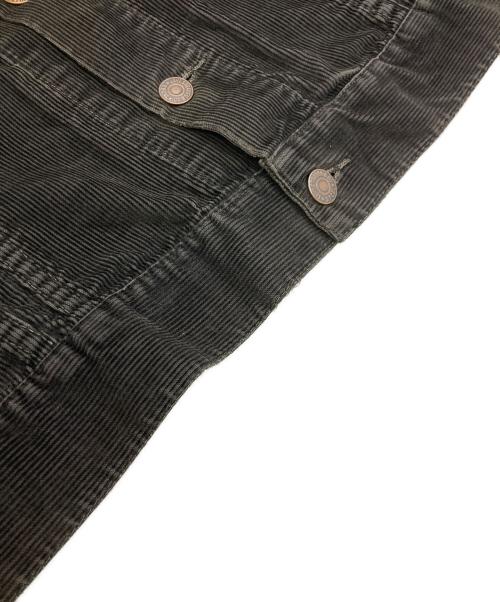 LEVI'S（リーバイス）LEVI'S (リーバイス) 60-70s SLIM FIT JACKETS コーデュロイトラッカージャケット ブラック サイズ:不明の古着・服飾アイテム