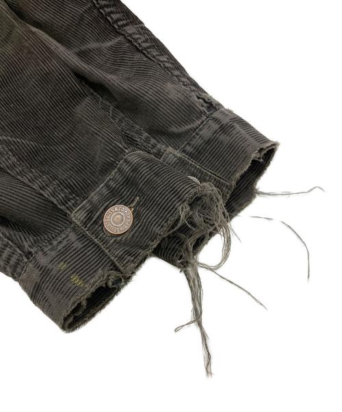 LEVI'S（リーバイス）LEVI'S (リーバイス) 60-70s SLIM FIT JACKETS コーデュロイトラッカージャケット ブラック サイズ:不明の古着・服飾アイテム
