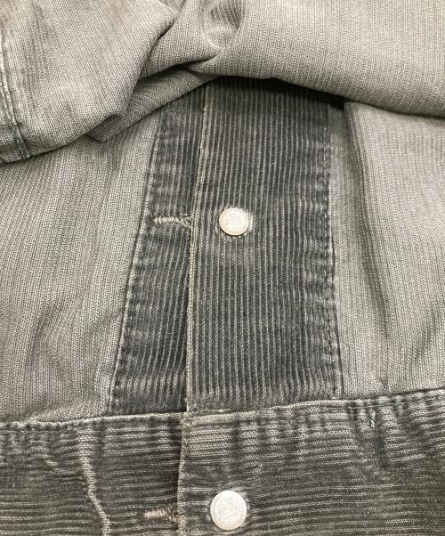 LEVI'S（リーバイス）LEVI'S (リーバイス) 60-70s SLIM FIT JACKETS コーデュロイトラッカージャケット ブラック サイズ:不明の古着・服飾アイテム
