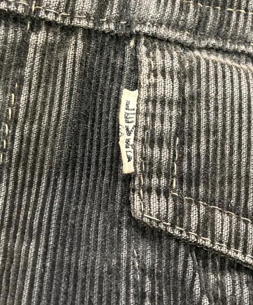 LEVI'S（リーバイス）LEVI'S (リーバイス) 60-70s SLIM FIT JACKETS コーデュロイトラッカージャケット ブラック サイズ:不明の古着・服飾アイテム