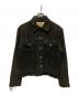LEVI'S（リーバイス）の古着「60-70s SLIM FIT JACKETS コーデュロイトラッカージャケット」｜ブラック